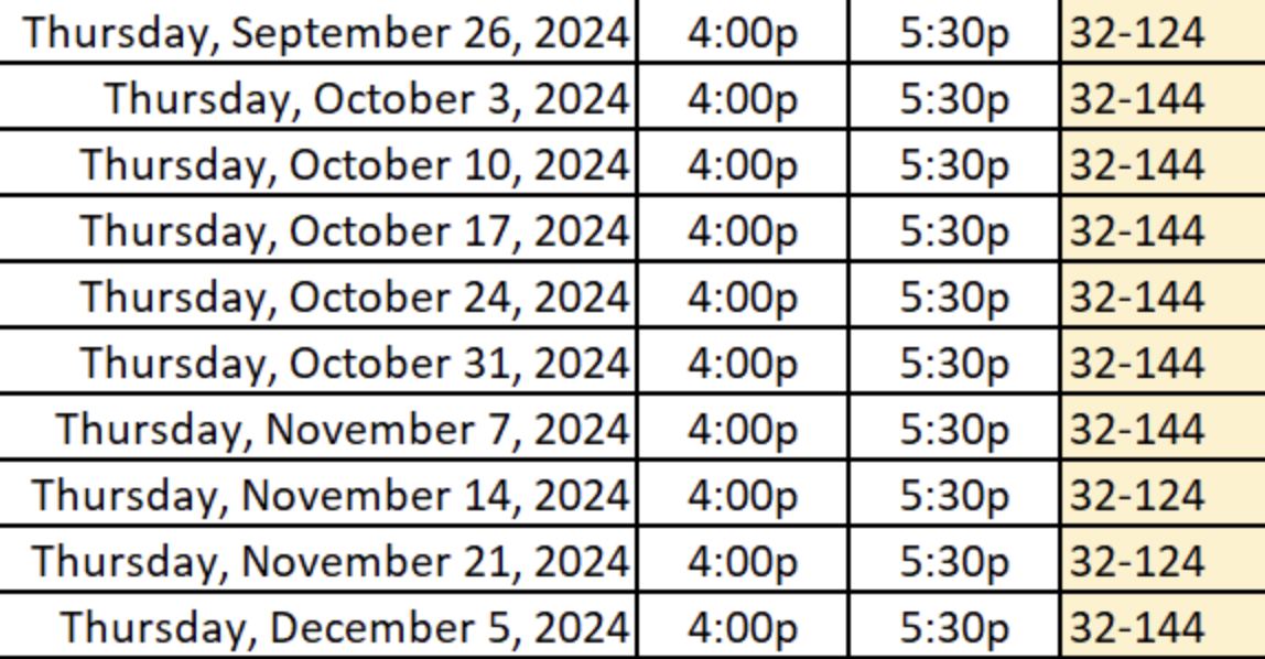 Thursday OH Locations